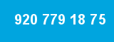 920 779 18 75 920 779 18 75